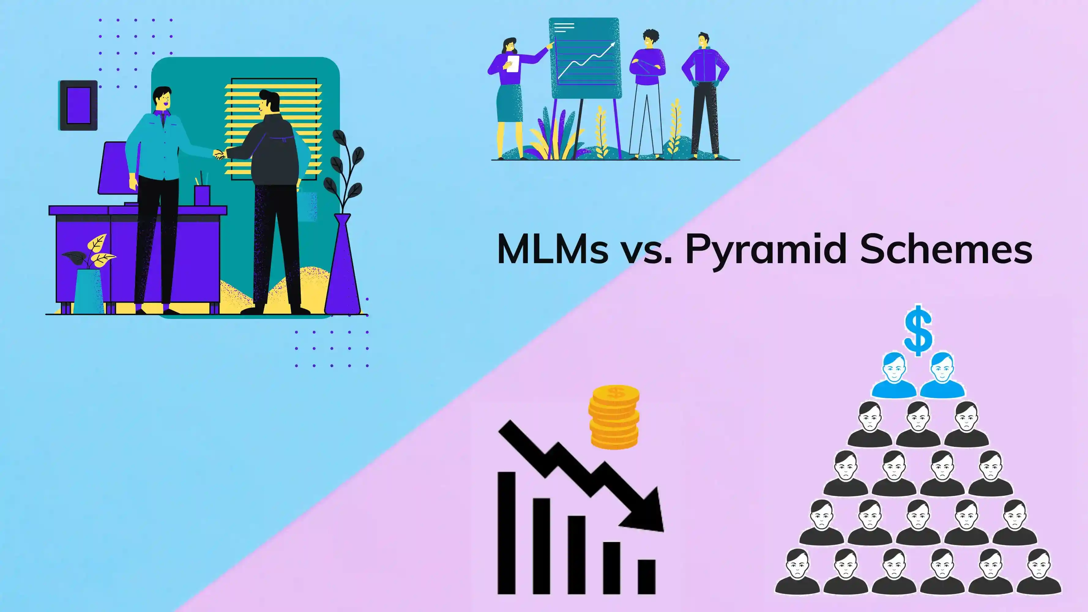 Difference between MLM and Pyramid Scheme